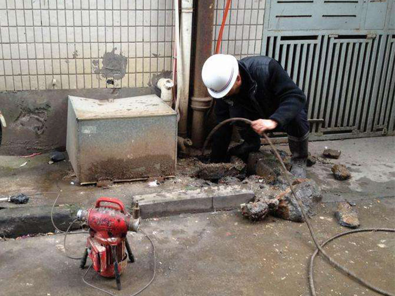 清城疏通下水道-洗菜池疏通